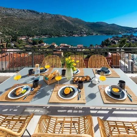 Nila - Private Pool And Sea View Dubrownik
