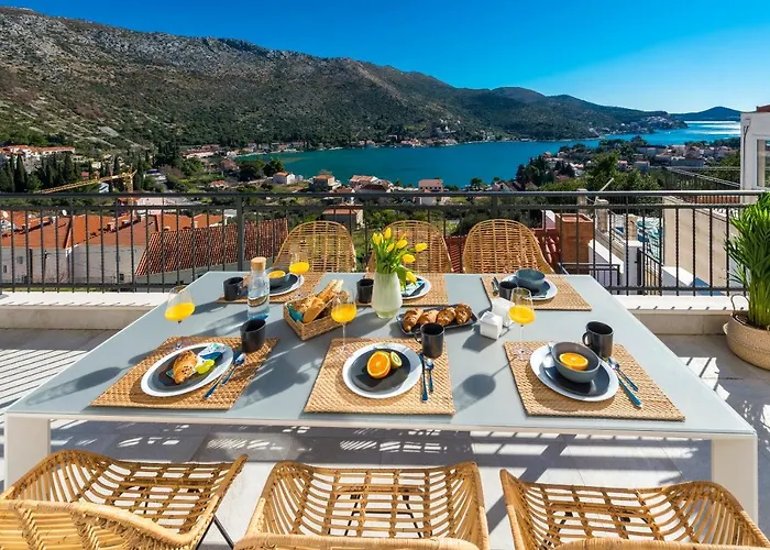 Nila - Private Pool And Sea View Dubrownik