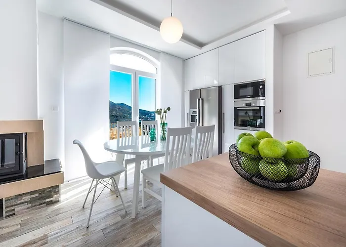 Nila - Private Pool And Sea View 두브로브니크